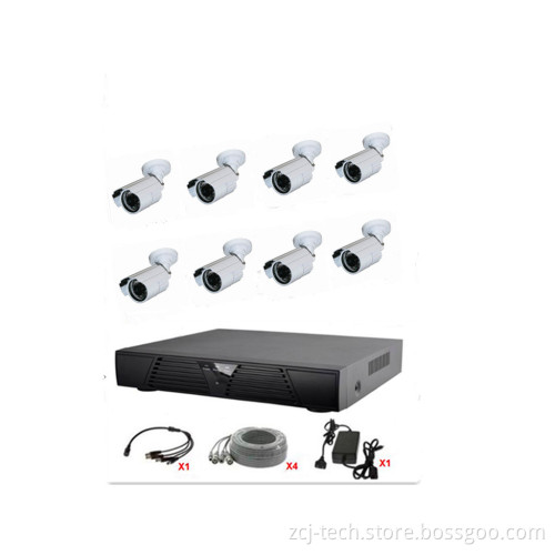 CCTV 8CH Security Kit with Outdoor Camera (ZCJ-D08-11AA3P-N2404)